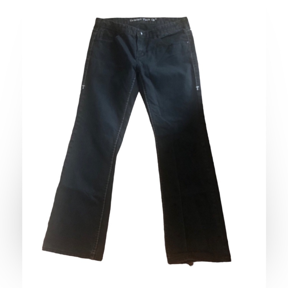 COWGIRL TUFF Blackout Black Bootcut Western Rodeo Jeans 33X32 Stretch #JBLKOT